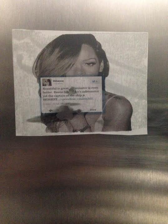 Remix the City: Sticker Project — Reframing Rihanna