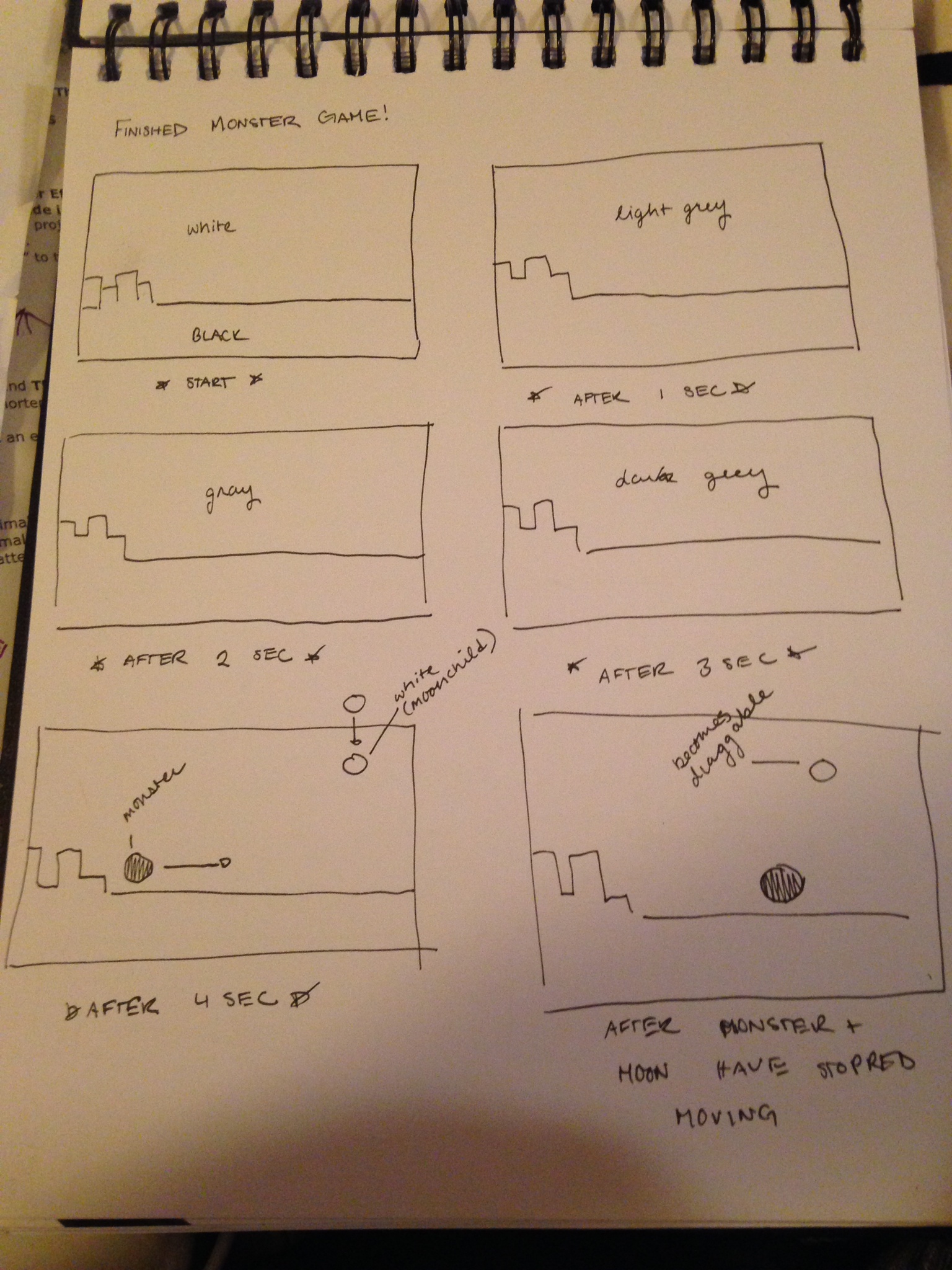 Games from Nothing: Black & White Exercise #2 — A Monstrous Narrative