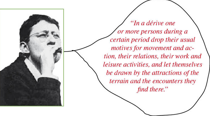 Remix the City: Comment — Jean-Paul Sartre and the Dérive