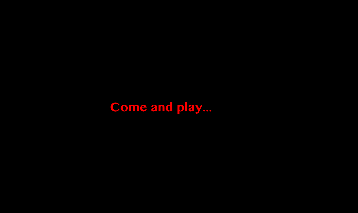 Games from Nothing: Post-Mortem — Come and Play