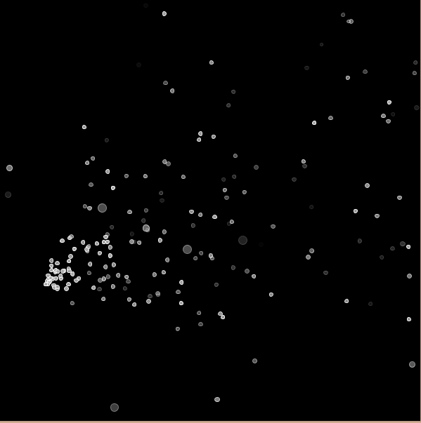 Games from Nothing: Black & White Exercise #4 — Particles