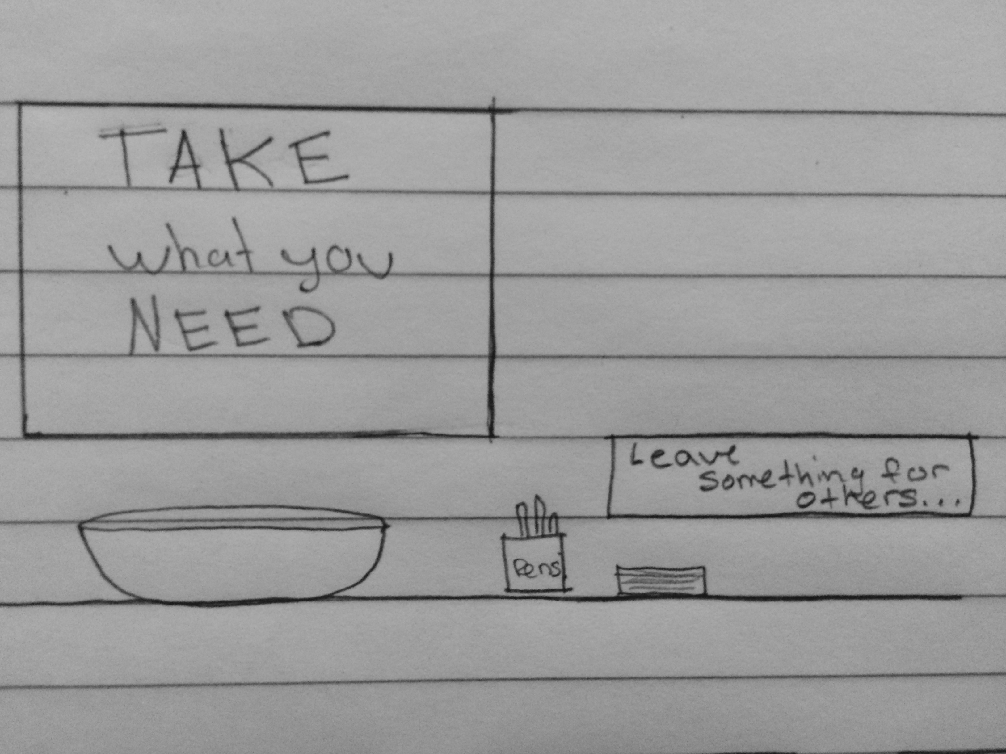 Interactive City: Take What You Need
