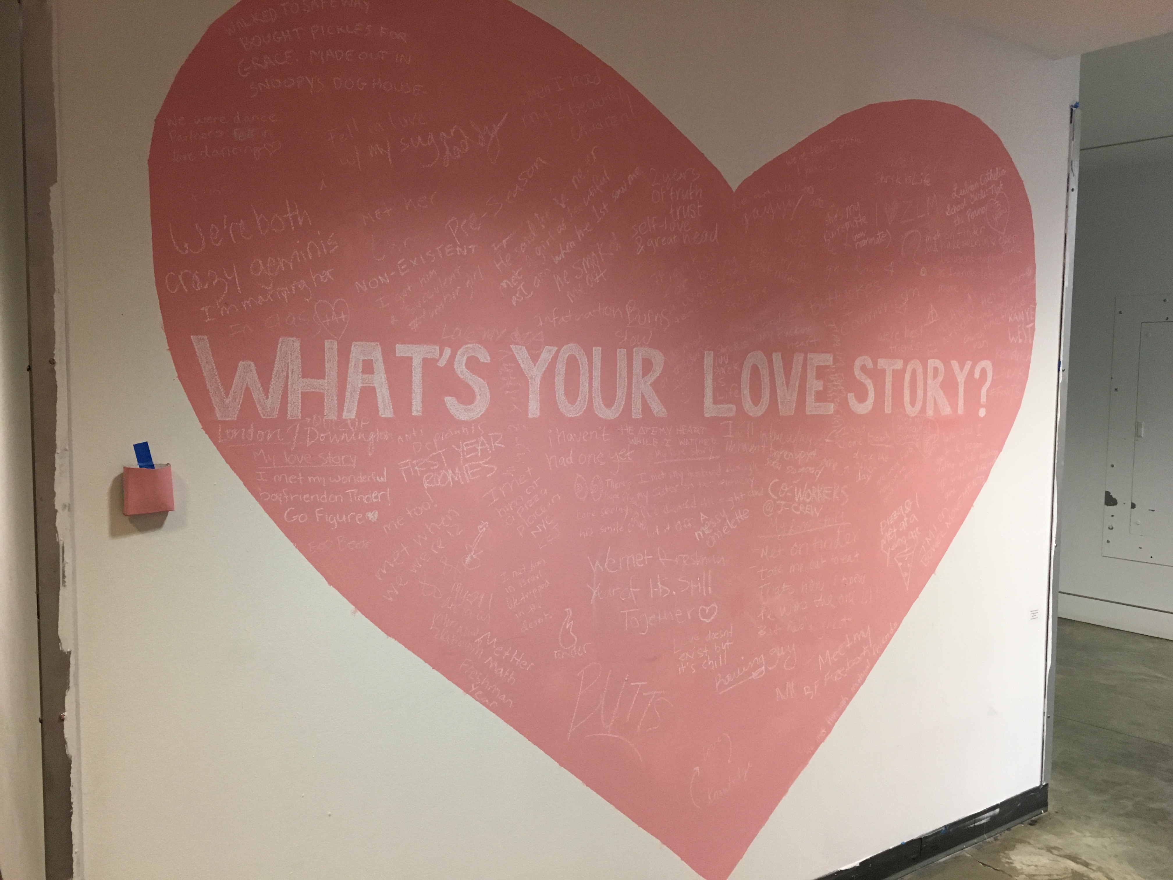 Interactive City: What’s Your Love Story