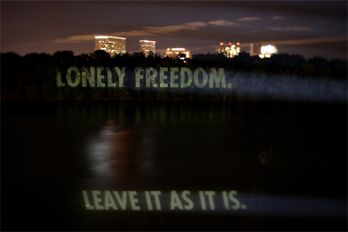Urban Installation: Jenny Holzer