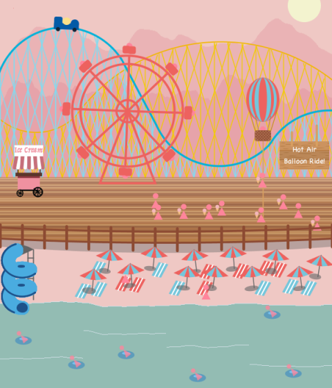 Art from Code: Miami Beach Coaster Club